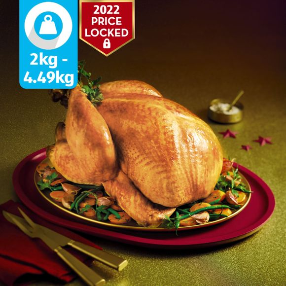 Ashfields British Small Whole Turkey Typically 3.245kg